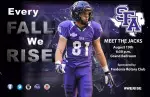 Come "Meet the 'Jacks" on Tuesday, August 19th in the SFA Grand Ballroom