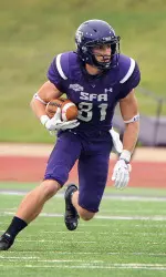 Junior wide receiver Aaron Thomas will wear #16 Saturday against Weber State in honor of Cally Belcher