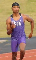 Cass Brown-Stewart earned the SLC's first weekly honor of the 2015 indoor season
