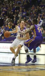 Senior Connor Brooks and SFA open SLC play at McNeese State on Saturday.