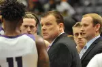 Head coach Brad Underwood and SFA host Texas A&M-Corpus Christi on Saturday.