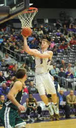 Junior Thomas Walkup recorded his second double-double of the season.