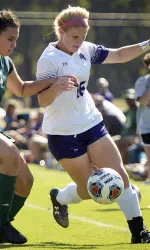 Freshman Breanna Moore scored a goal for the second straight game on Sunday afternoon