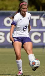 Madison Hall scored a goal and assisted on another in SFA's 2-0 victory at Abilene Christian