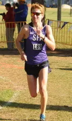 Junior Colby Mehmen and the Lumberjacks will look to win an SLC cross country title for the first time since 2005 on Friday morning
