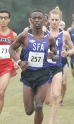 Charles Mathenge claimed runner-up honors for the second straight year at the SLC Championships