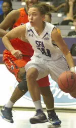 Junior Brentney Branch scored 19 points in SFA's win over Indiana State