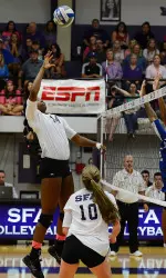 Justice Walker became the first SFA player of the season to amass 20 or more kills.