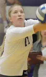 OJ Olson wrapped up her career as one of the best liberos to ever wear an SFA uniform.