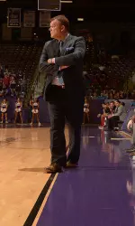 Brad Underwood is one of 48 NCAA DI men's basketball coaches from around the nation competing in the Infiniti Coaches' Charity Challenge.