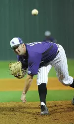 Dillon Mangham will get the start for SFA in game two of the three-game series