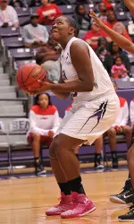 Adrienne Lewis scored a career-high 10 points in Thursday night's win