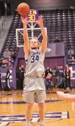 Jacob Parker scored 26 of his season-high 30 points in the second half