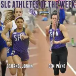 SFA has earned seven SLC athlete of the week awards in 2015
