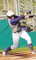 Brittany Lewis went 4-for-6 with two home runs and seven RBI on Sunday afternoon