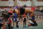 Madeline Kaufmann is in great position after the first day of the women's heptathlon