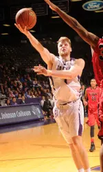 Thomas Walkup recorded a career-high 13 rebounds to complement his third double-double of the season