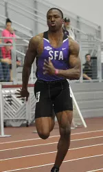Trevon Caudle finished second in the 100-meter dash on Friday in Alabama