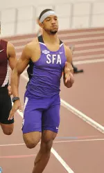 Josh Taylor led SFA to a first place finish in the 4x400 meter relay on Saturday in Alabama