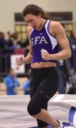 Demi Payne took second among collegiate competitors at the Texas Relays on Saturday