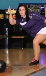 Stephanie Schwartz was the top individual bowler through pool play, posting a 226.6 average