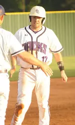 Tyler Boxwell had one of SFA's two RBIs in game two