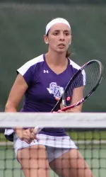 Malena Gordo notched the match-clinching victory SFA at the No. 1 spot