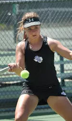 Valeria Terentyeva recorded a key 0-6, 6-3, 6-3 victory in the win over Lamar