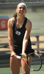 Malena Gordo earned victories in both singles and doubles in her final match as a Ladyjack