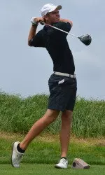 Blake Pugh becomes the fourth SFA golfer to earn three All-SLC honors