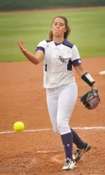 Callee Guffey pitched seven hitless and scoreless innings between two games on Friday