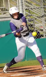 Brittany Lewis has hit safely in eight straight SLC games