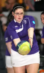 Schwartz represents SFA at 2015 USBC Queens Tournament in Green Bay