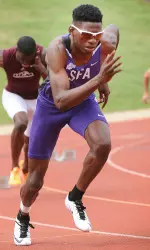 My'Lik Kerley posted a personal best time in the 400m on Saturday in Eugene