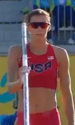Demi Payne showed well against 10 of the best pole vaulters in the Americas on Thursday evening