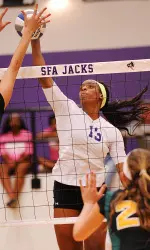 Senior Jacque Allen is one of four Ladyjacks selected to the 2015 SLC Preseason Teams
