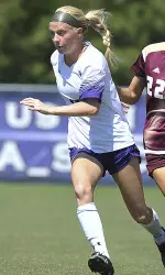 Redshirt freshman Lauren Hall