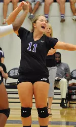 Senior OJ Olson ranks fourth in the nation in total digs this season