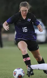 Junior Amanda Doyle scored her first goal of the season on Friday night against NSU