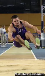 Sophomore Hunter Key set a new PR by 302 points on Thursday in Birmingham