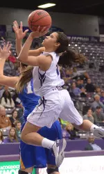 Junior Taylor Ross has scored 20 or more points in four games this season