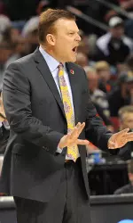 Brad Underwood is one of 48 head coaches participating in the Infiniti Coaches' Charity Challenge.