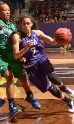 Junior Taylor Ross scored 25 points on Saturday to join SFA's 1,000-point club
