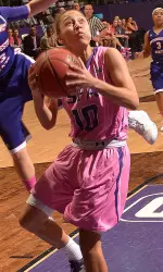 Brentney Branch ranks seventh in SFA history in made three-pointers after Thursday night's outburst