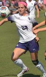 Hanna Barker scored two goals on Saturday against ULM