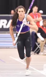 Demi Payne ranks No. 4 in the world this year in the women's pole vault