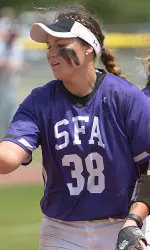 Brittany Lewis is batting .378 this season after Friday's outburst at UIW