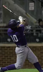Zac Michener hit a solo home run on Sunday afternoon in SFA's 7-2 win.