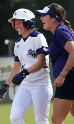 Lindsay Campbell (left) will lead the Ladyjacks into the SLC Tournament starting on Wednesday