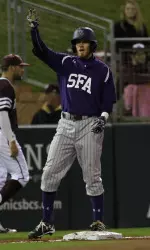 Conner Fikes went 2-for-3 with an RBI and a run scored for SFA on Tuesday night.